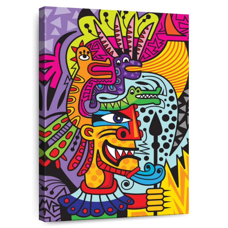 Kelan Aztec I, 12" H x 8" W