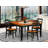 Krull Solid Wood Solid Wood Top Four Leg Dining Set-1790965726-1790965712-1790965715