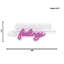 Catch Flights not Feelings Neon Sign - 11" x 29"