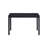 Briar 5Pcs Black Finish Rectangular Table W/ Chair Dining Set