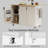 51" Fluted Farmhouse Kitchen Island with Drop Leaf, Rolling Cart, Internal Storage, and Towel Rack-1449948482