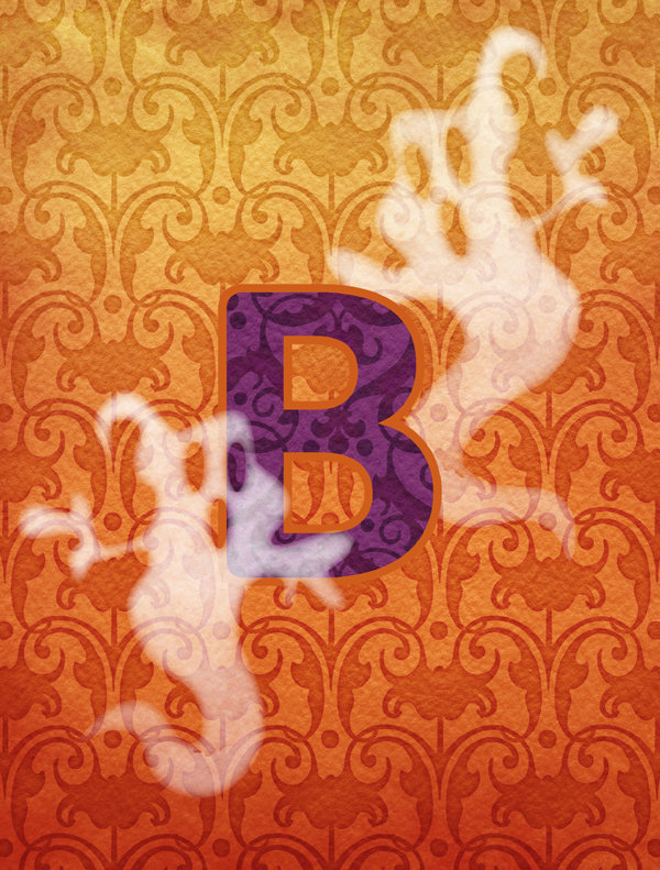 Drapeau de jardin Barak Halloween, B, Grand