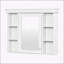 Armoire de salle de bain murale moderne avec plusieurs options de rangement et porte miroir-1558188174