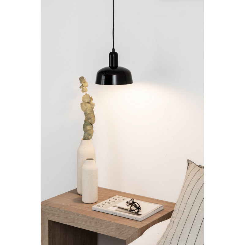 Tatawin Pendant , 13.19" H x 7.24" W x 7.24" D, Black