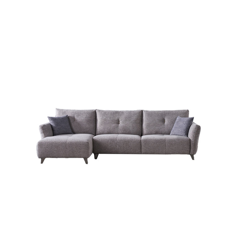 Luiken Upholstered L-Shaped Sectional, Left Hand Facing