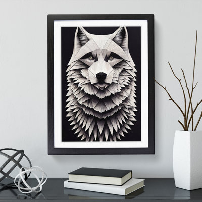 Royal Wolf - Framed Print