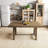 6-Person Solid Wood Trestle Dining Table-1177672314