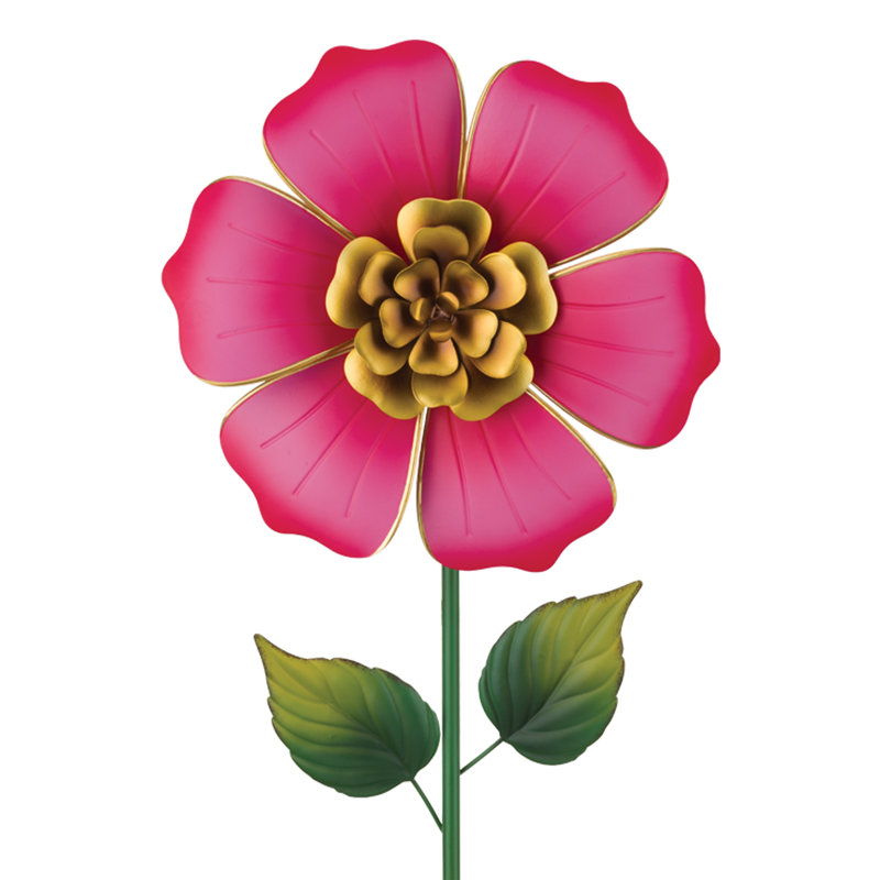 Piquet à fleur - rose