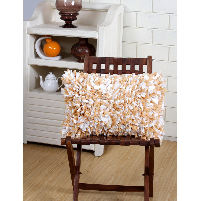 Coussin décoratif en coton, Beige
