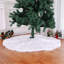 Jupe d'arbre de Noël flocon de neige-92281199