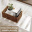 Table de bout Farmhouse, table d'appoint étroite, table de bout avec tablette de rangement pour petits espaces, salon et chambre à coucher, blanc
