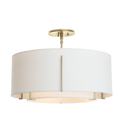 Plafonnier semi-encastré 3 lumières Exos
