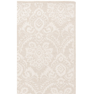 Metro 925 Hand Tufted 80% Wool; 20% Cotton Damask Rug