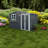 Spacious Sheds, 10x8 Ft Metal Storage With Window, Modern Backyard