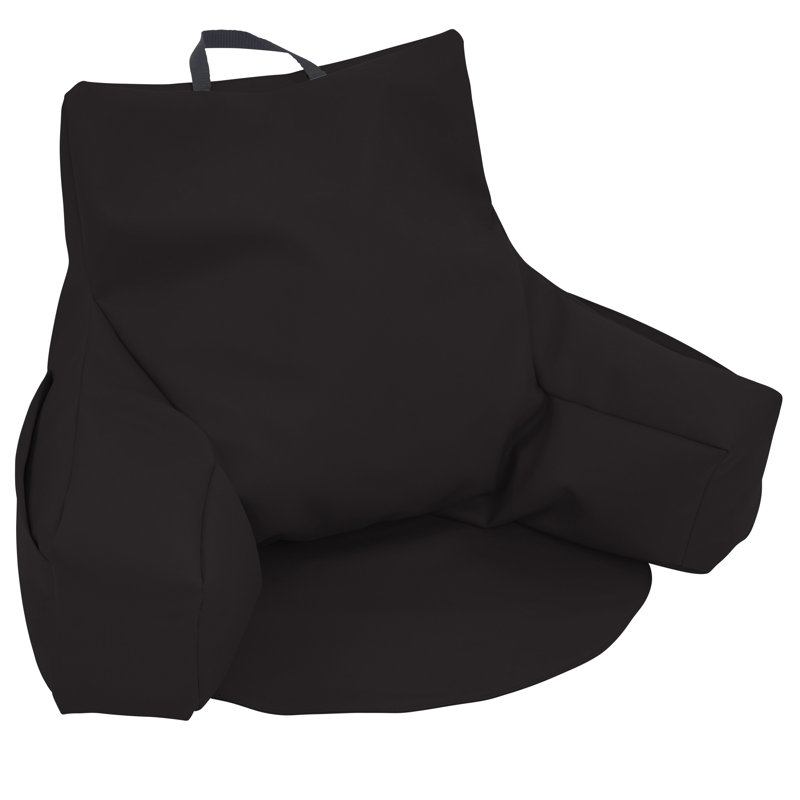Fauteuil à billes SoftScape Relax N Read, Similicuir noir