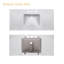Meuble-lavabo simple 48 po avec comptoir simple