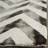 Vandermark Hand Tufted Wool/Cotton Geometric Rug in Ivory/Charcoal-16763143