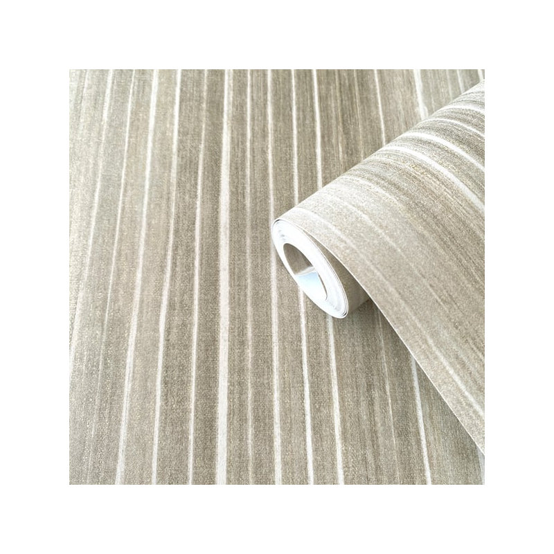 Elegance 10m x 53cm Glitter Wallpaper Roll, Beige