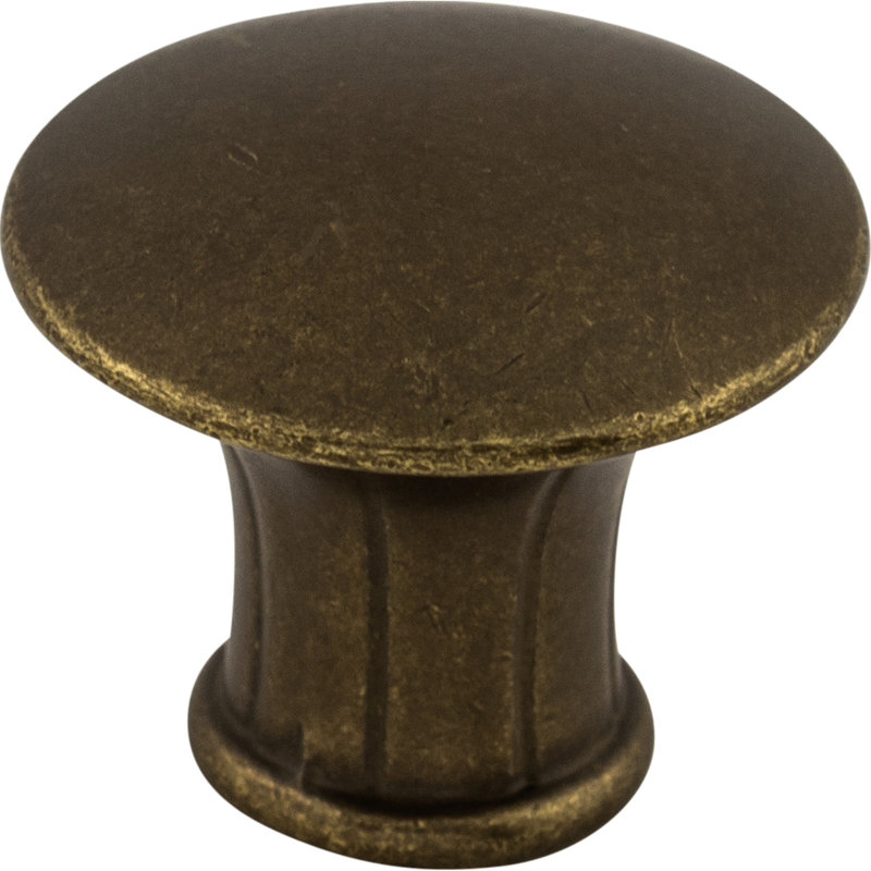 Lund 1 1/4" Diameter Round Knob, German Bronze