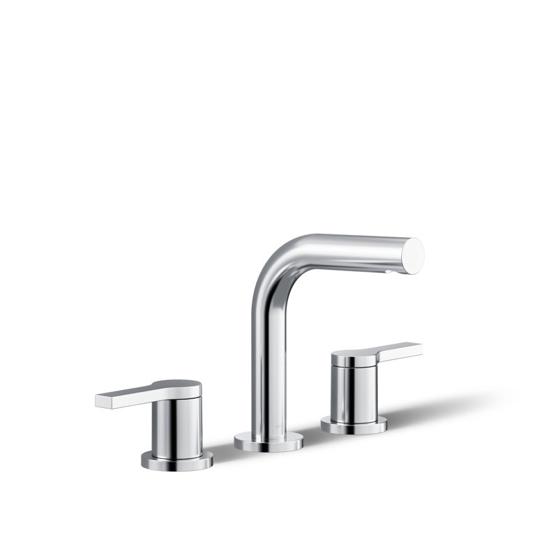 Elate Widespread Bathroom Sink Faucet 0.5 GPM, Polished Chrome