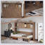Murphy Bed With Charging Station And A Drawer-1928850601