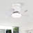 21''  low noise abs blade remote ceiling fan with led light for Kitchen Bedroom Dining room Toilet Patio-1582438209