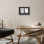 Double cadre photo - cadres photo en bois vieilli avec verre poli et transparent pour table et mur-101041355