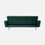 Segera 3-seater velvet convertible sofa bed-92324914
