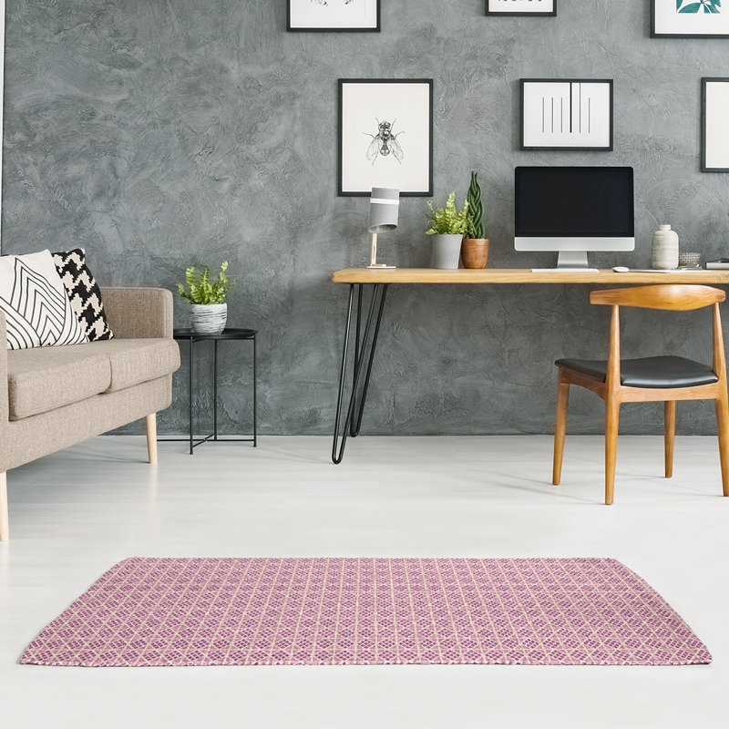 Chenille Geometric Indoor Rug, Rectangle 9' x 12'