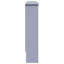 Housse de radiateur en panneau de fibres à densité moyenne anthracite 44,1 x 7,5 x 32,1 po-123303331