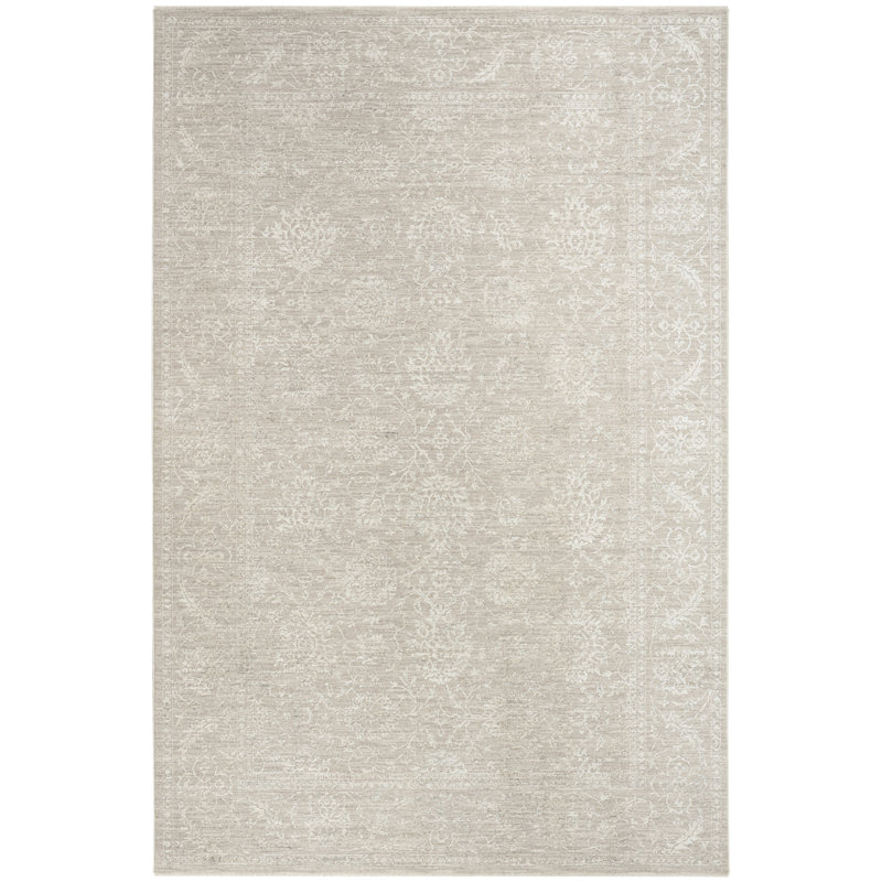  Tapis gris ivoire 7 pi 10 po x 10 pi 2 po Moonlit, Gris, Rectangle 7 pi 10 po x 10 pi 2 po