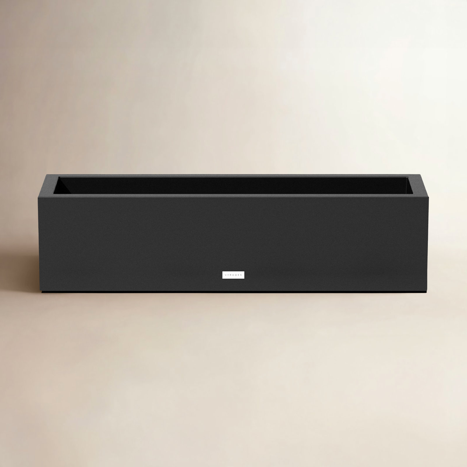 Block Series 36" Planter Box, Black