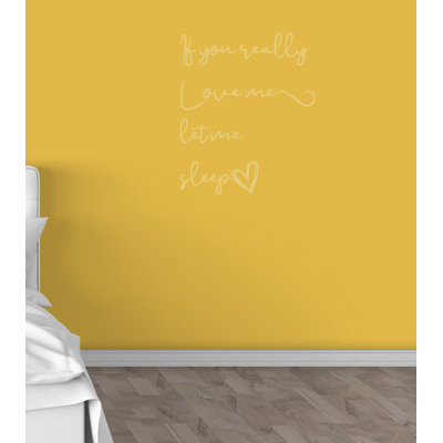Text & Numbers Wall Decal