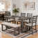 6 - Person Double Pedestal Dining Set