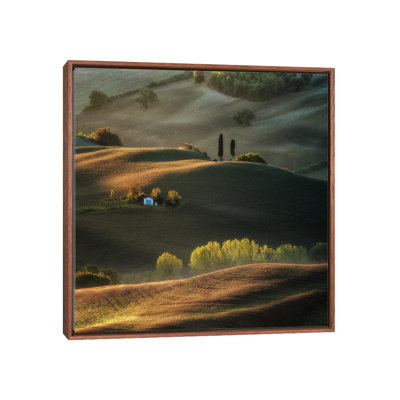 Impression II 1 Piece Floater Frame Wall Art on Canvas