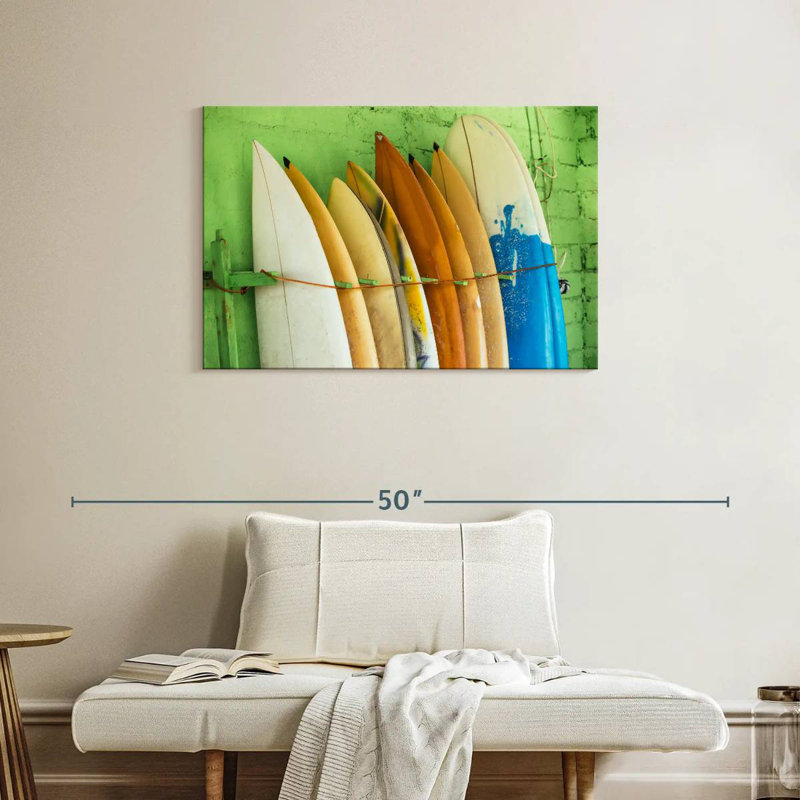Senne Surfboard Shop, 24" H x 36" W