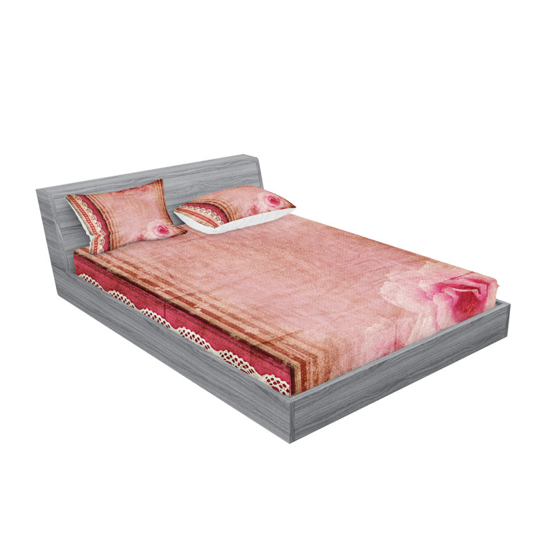 Multicolore ensemble de draps et taies décoratives Ambesonne, Ensemble de draps pour très grand lit californien