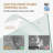 Aluminum Frame Double Sliding Shower Door, 1/4" (6mm) Clear Tempered Glass With Explosion-proof Film, Dual Stainless Steel Handles-121381908
