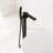 Matte Black, Floor Mounted Bathroom Tub Faucet, Handheld Shower, Lead - Copper Core, Precise Temperature Mixing, 360° Rotating Splash Spout Filler Slip Handles,-118925043