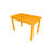 48" Goldenrod Solid Wood Dining Table-738727700