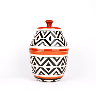 African Handmade Ceramic Jar