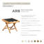 Tabouret Southwood