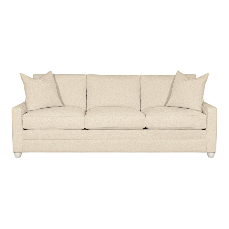 Fairgrove Upholstered 90'' Sofa, Kimoni Natural, Casa Blanca, No