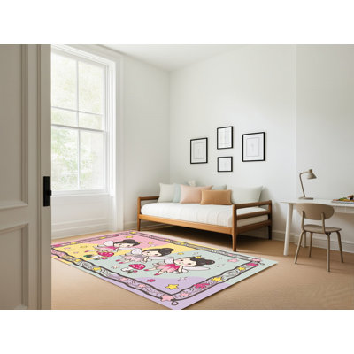 Tapis fantaisie East Urban Home