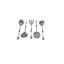 5 Piece Stainless Steel Hostess Set