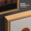 Ensemble de 3 reproductions sur toile Mid-Century Sun Moon-87392560-87392563