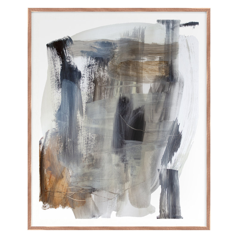 Leather Bound Print by Hope Bainbridge, 45" H x 37" W, Walnut Framed