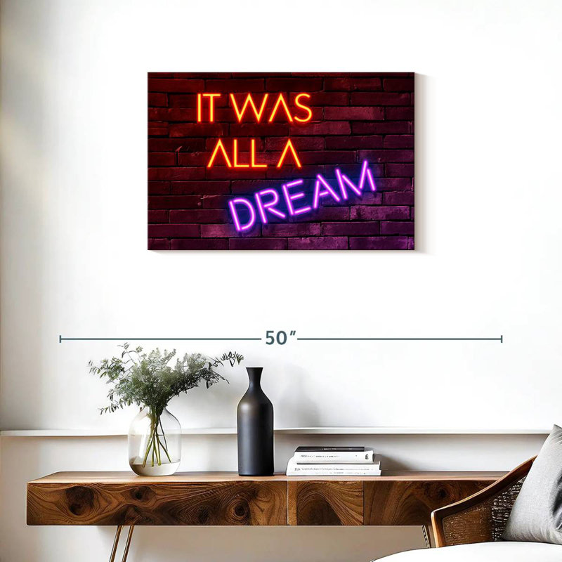 Tergel It Was Always A Dream, 20" H x 30" W