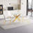 Gunaratnam 4 - Person Glass Top Pedestal Dining Set-1154338609-1154338608