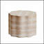 Ensemble de 2 tables basses rondes à motif de faux Mars, design minimaliste moderne pour le salon et les espaces de bureau-1401702220